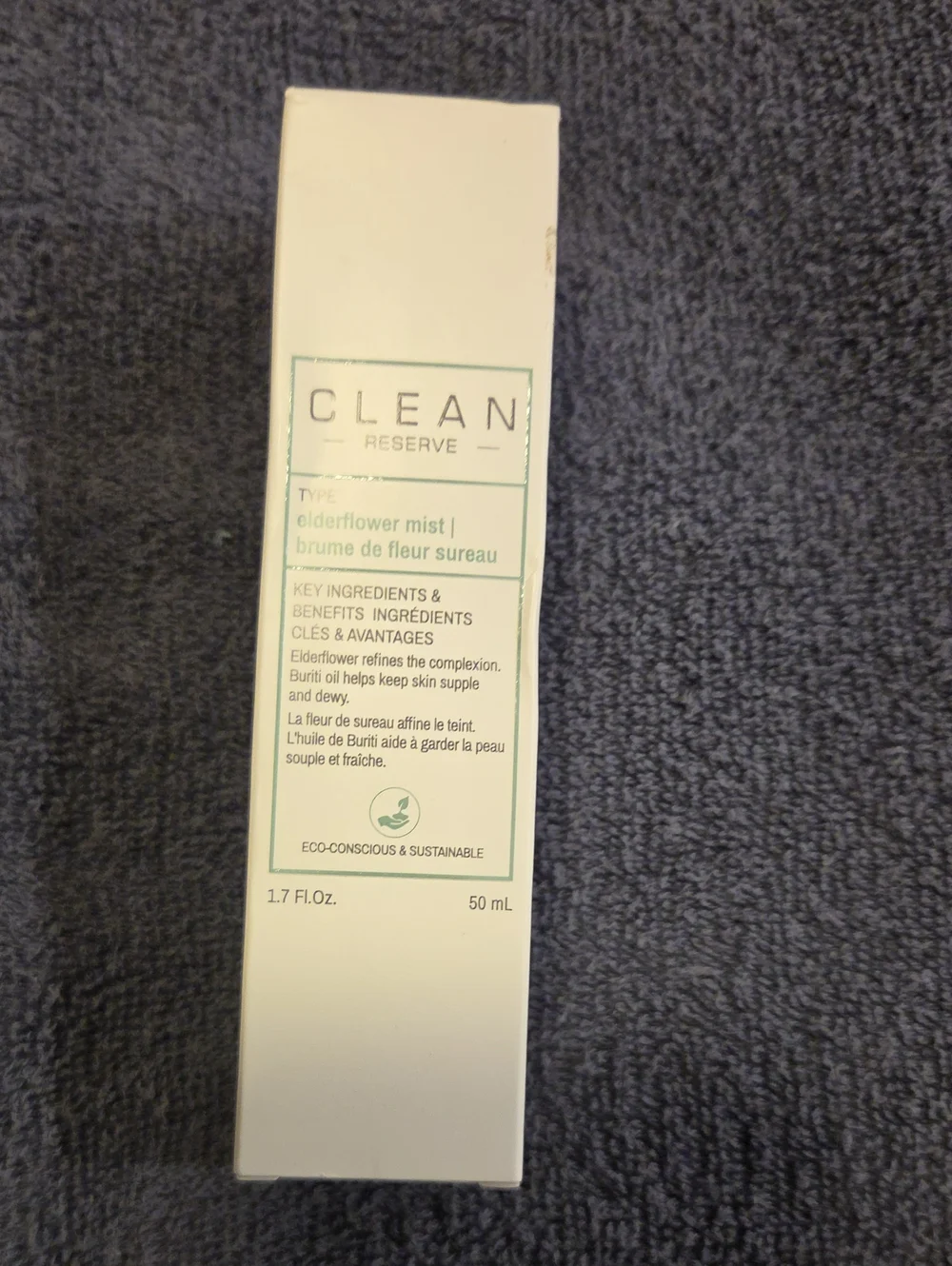 CLEAN Reserve Elderflower Mist — White Facial Mist